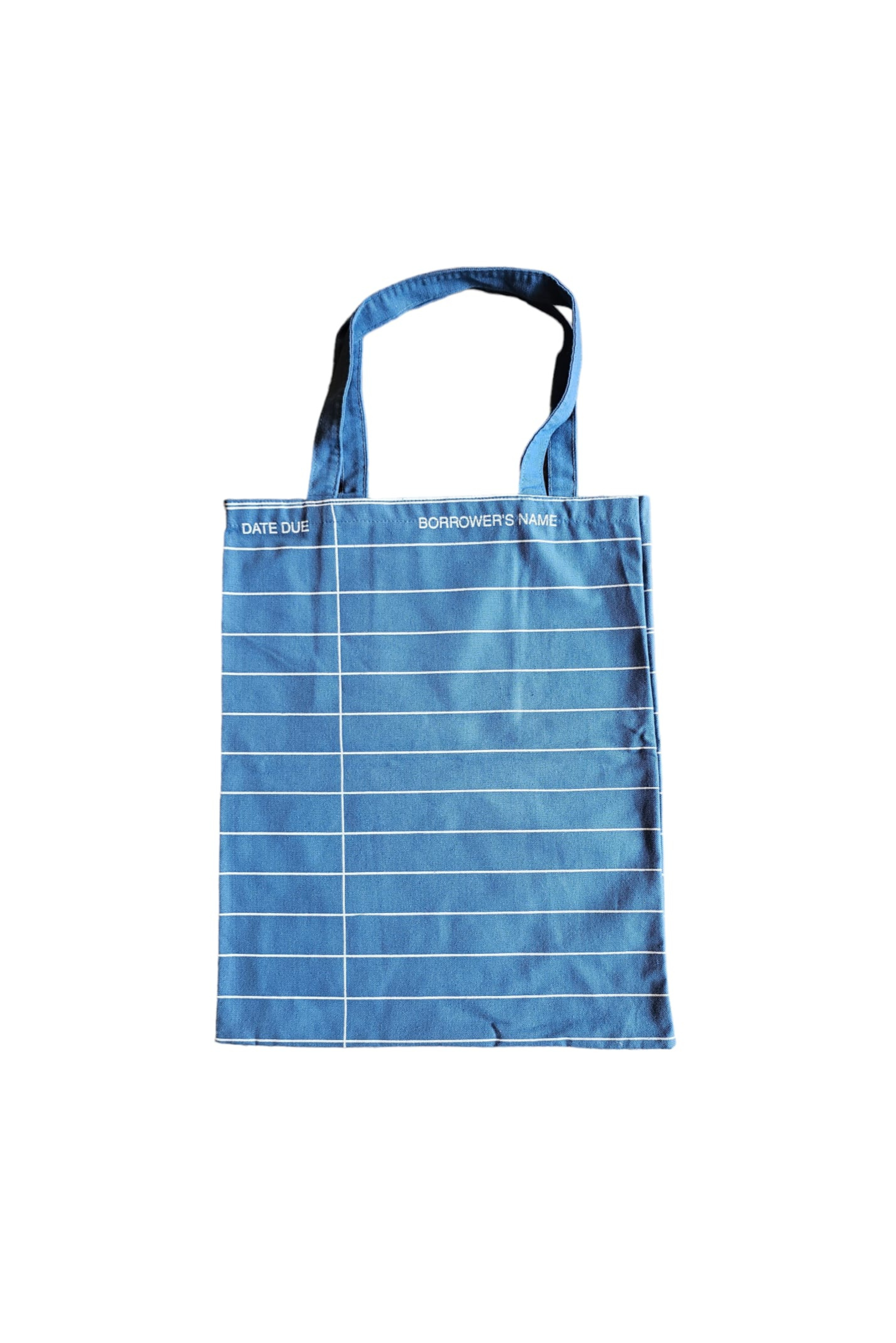 Library Loan Card Literary Tote